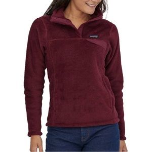Patagonia - Plum Re-Tool Snap-T Fleece Pullover, size L